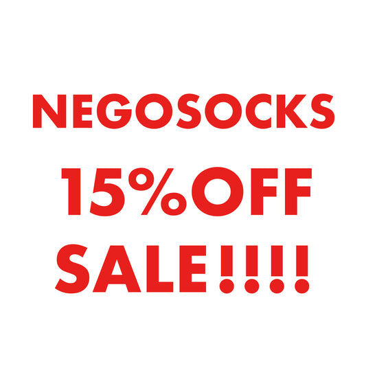 NEGOSOCKS 15%OFF SALE!!