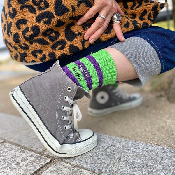 ヘビーウェイトソックス  ストライプ | BORA