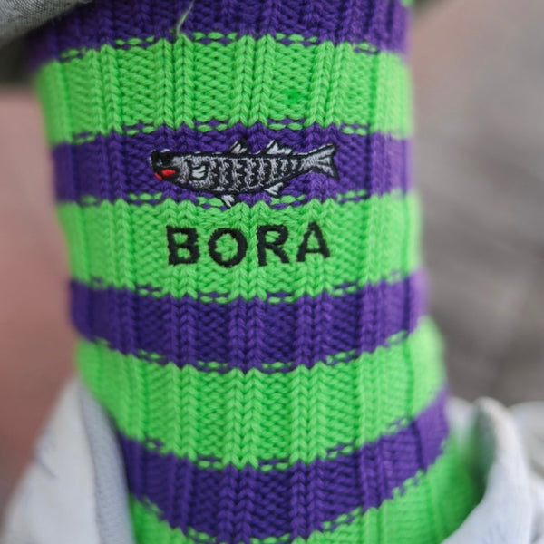 ヘビーウェイトソックス  ストライプ | BORA