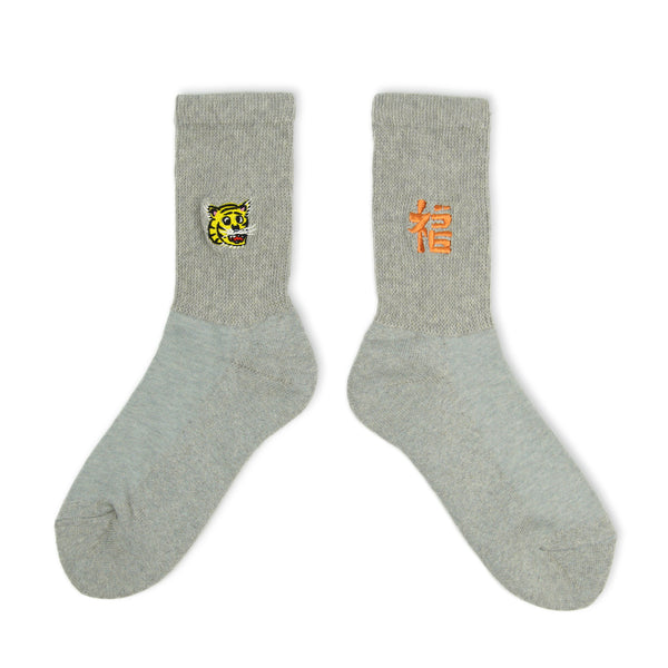 bou×ネゴソックス OCクルーソックス　虎×福