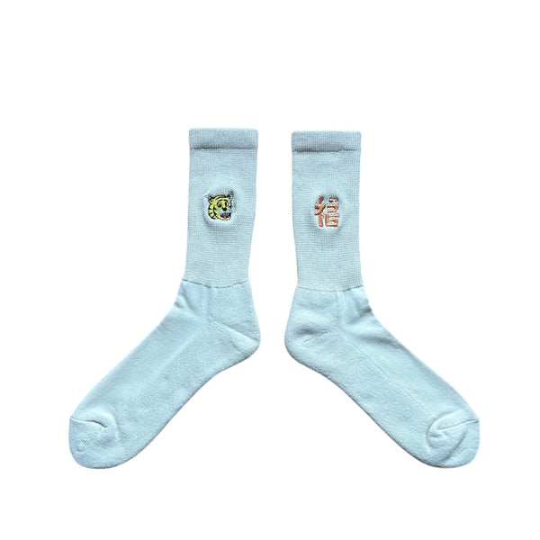 bou×ネゴソックス OCクルーソックス　虎×福