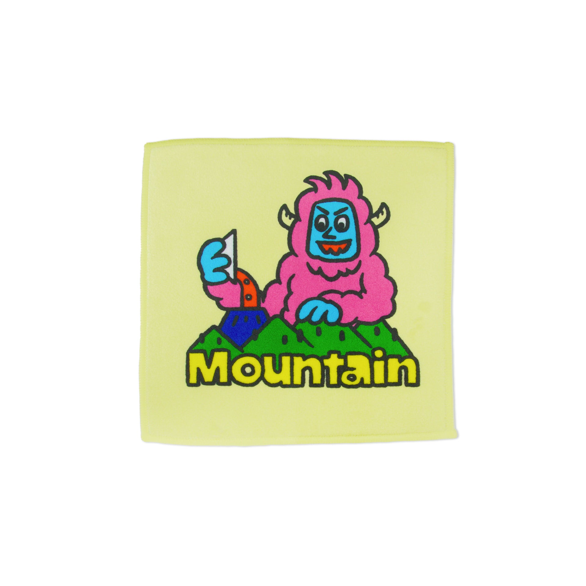 ネゴソックス ラビットタッチ ハンカチタオル　 Mountain