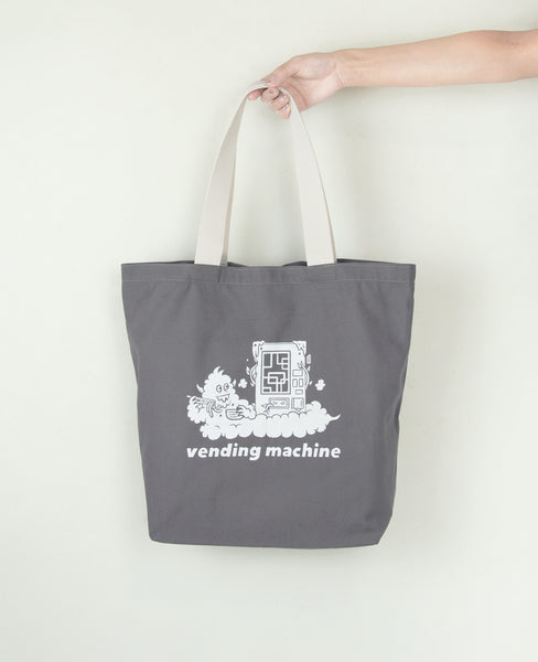 トートバッグ  | Vending Machine｜ダークグレー
