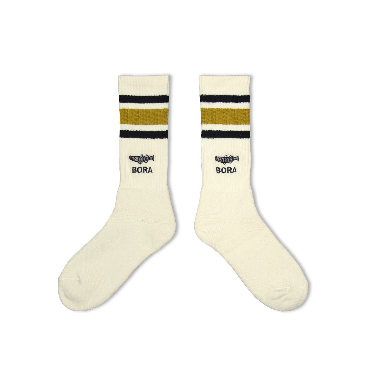 80's Skater Socks | BORA | Yellow