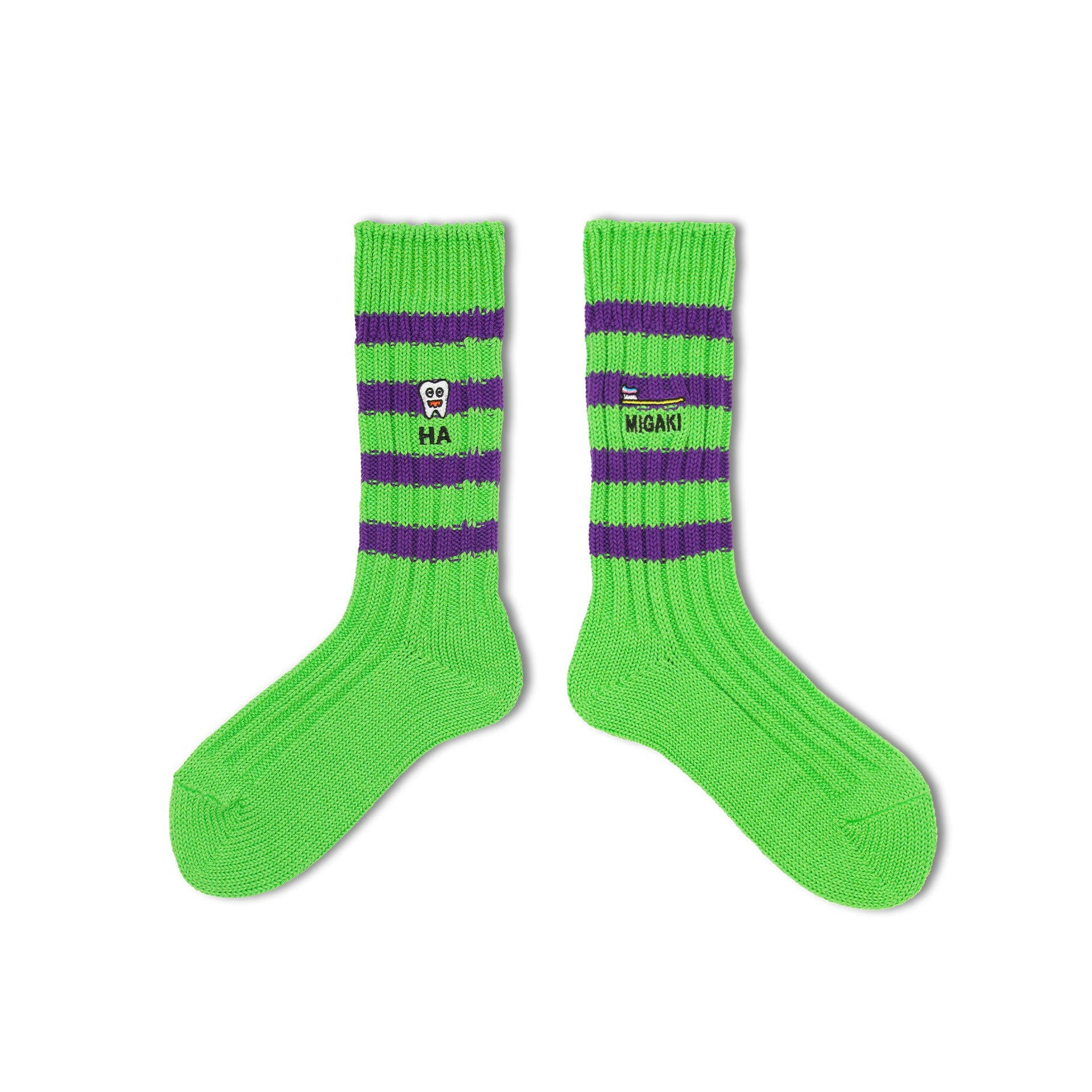 ネゴソックス ヘビーウェイトソックス  ストライプ | HA-MIGAKI