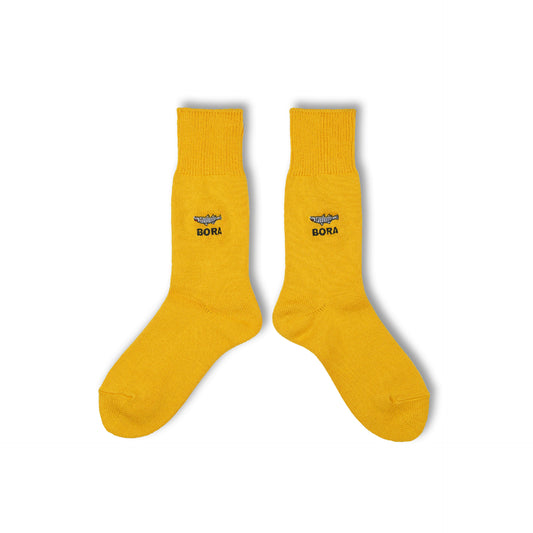 Crew Socks | BORA | Yellow