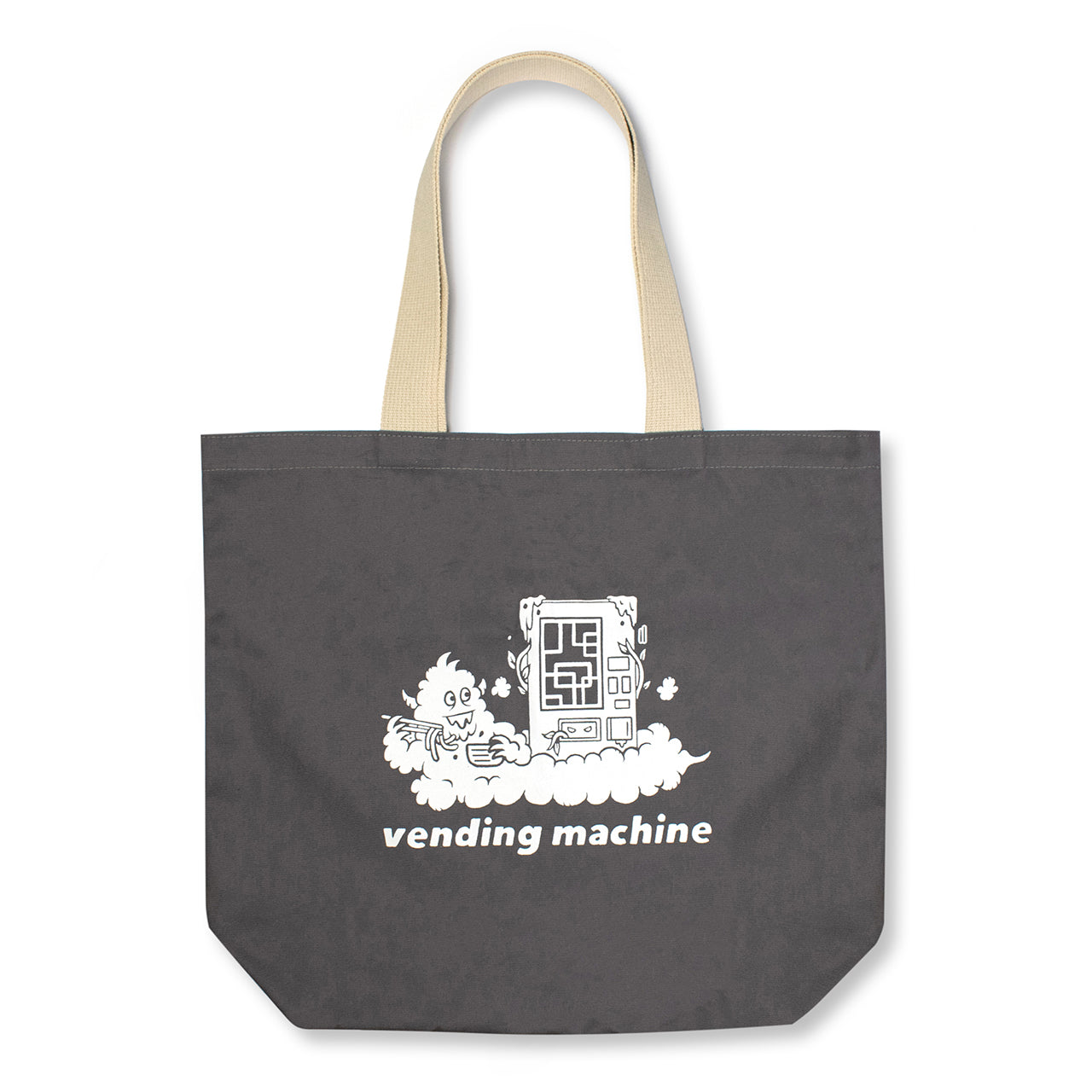 Tote Bag  | Vending Machine | Dark Gray