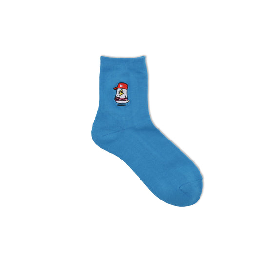 Pile Socks | ぬの袋 | Blue